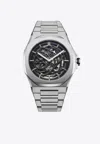 D1 Milano Watch Skeleton Bracelet 41.5 Mm In Silver