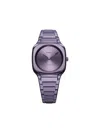 D1 Milano Watch Square Bracelet 32 Mm In Purple