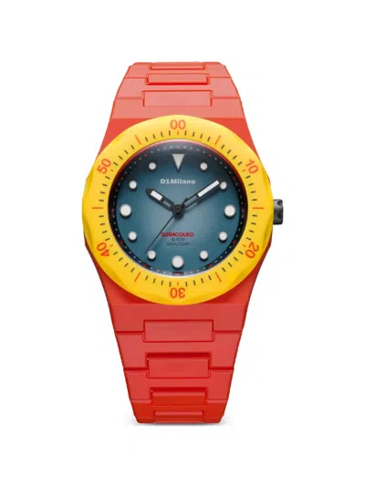 D1 Milano Subacqueo 40.5mm Watch In Purple