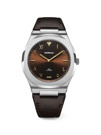 D1 Milano Ultra Thin 1970 39mm Watch In Multi