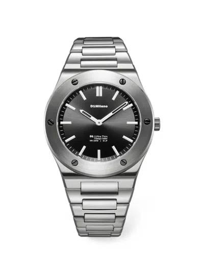 D1 Milano Ultra Thin 1980 39mm Watch In Silver