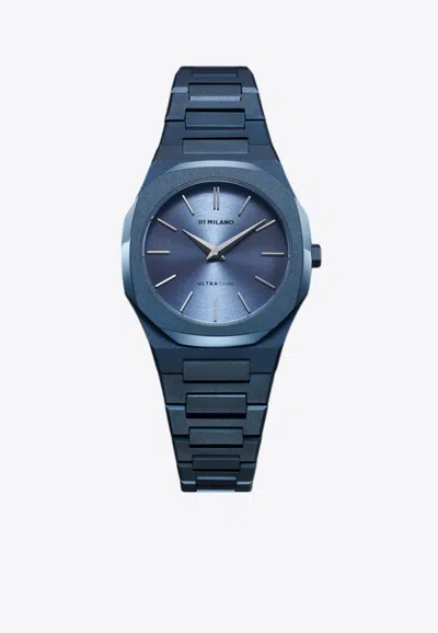 D1 Milano Ultra Thin 30 Mm Watch In Blue