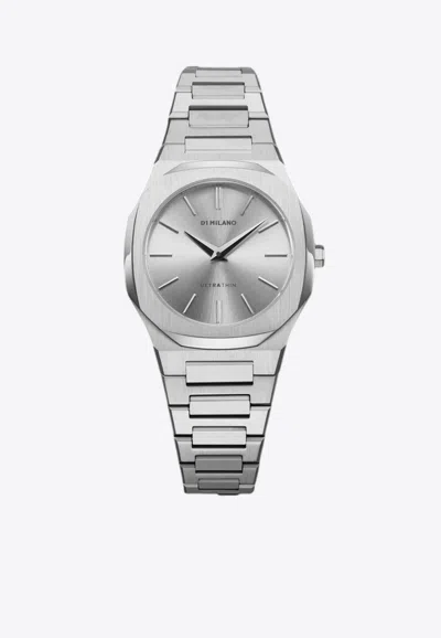 D1 Milano Ultra Thin 30 Mm Watch In Silver