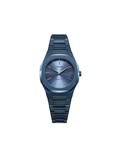 D1 Milano Watch Ultra Thin 30mm In Blue