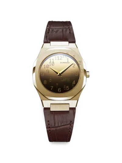 D1 Milano Ultra Thin 30mm Watch In Multi