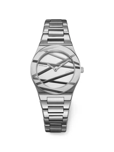 D1 Milano Ultra Thin 30mm Watch In Silver