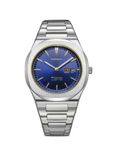 D1 Milano Ultra Thin 39mm Watch In Silver
