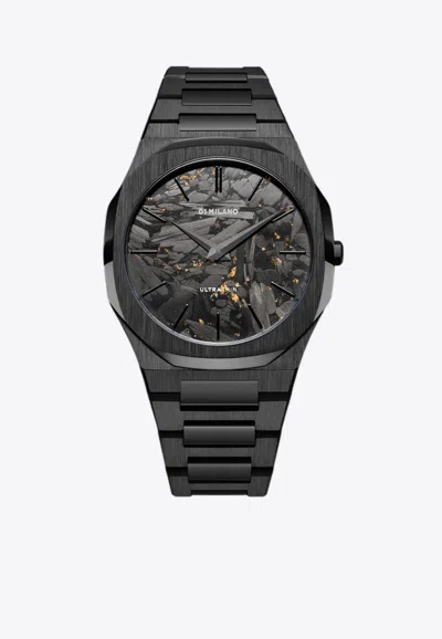 D1 Milano Watch Ultra Thin 40mm In Gun Metal