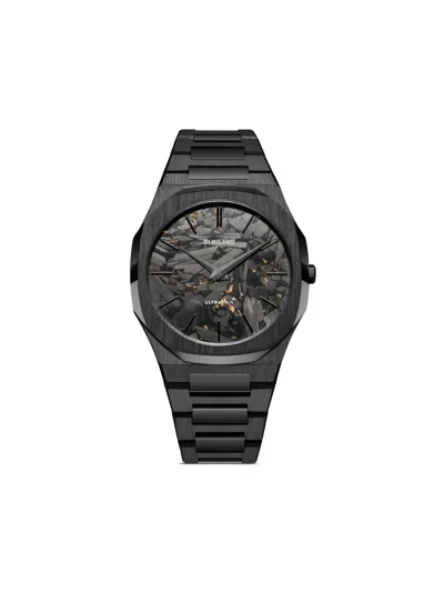 D1 Milano Watch Ultra Thin 40mm In Gun Metal