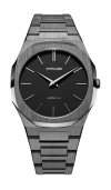 D1 Milano Ultra Thin 40mm Watch In Grey