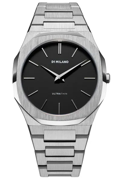 D1 Milano Ultra Thin 40mm In Black/silver
