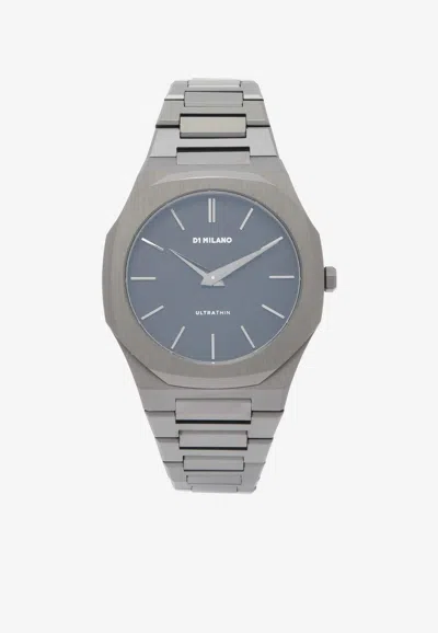 D1 Milano Ultra Thin Bracelet 40 Mm Watch In Gray