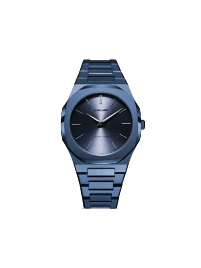 D1 Milano Watch Ultra Thin Bracelet 40 Mm In Blue