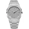 D1 Milano Watch Ultra Thin Bracelet 40 Mm In Silver