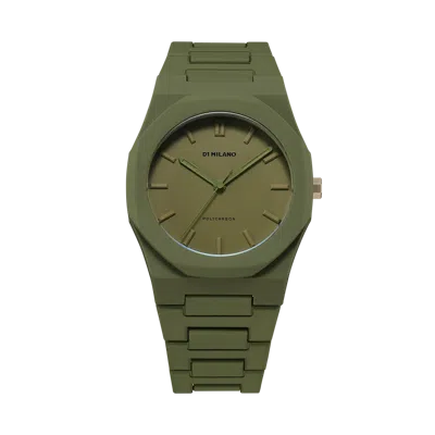 D1 Milano Polycarbon Military Green 40.5mm