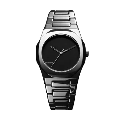 D1 Milano Watch Nylon 39 Mm In Black