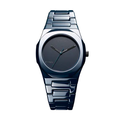 D1 Milano Ceramic Pure Blue Ceramic Watch