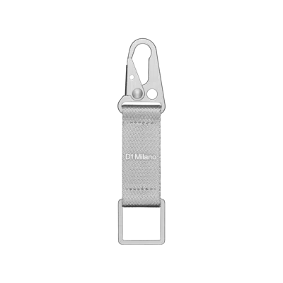 D1 Milano Watch Keychain In Grey