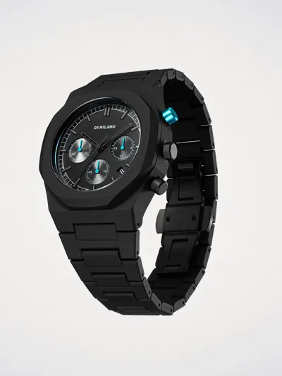 D1 Milano Polychrono 40.5mm Watch In Black