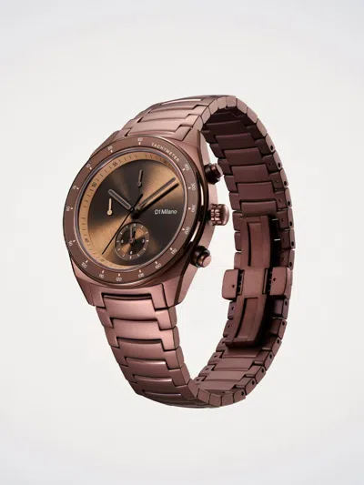 D1 Milano Watch Men  In Brown
