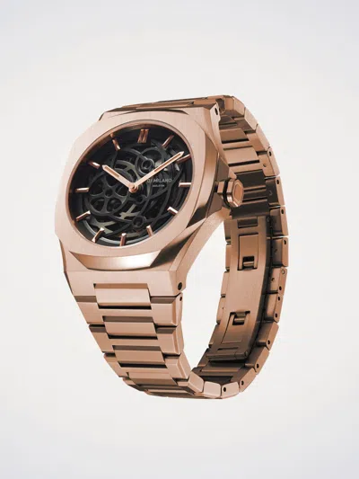 D1 Milano Watch Men  In Gold