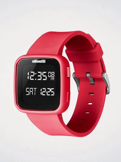 D1 Milano Watch Men  In Red