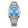 D1 Milano Watch Square Bracelet 37 Mm In Blue/silver