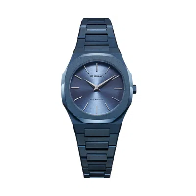 D1 Milano Watch Ultra Thin 30mm In Blue