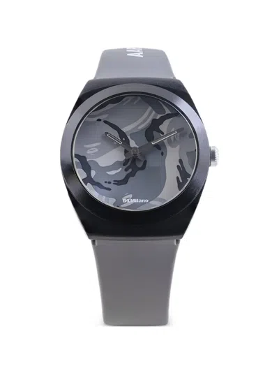 D1 Milano X Aape Camouflage-dial 34mm Watch In Gray