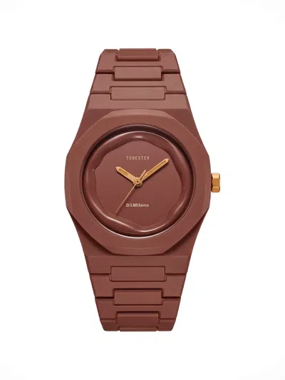 D1 Milano X Tonester Cursed By Milano 40.5mm Watch In Brown