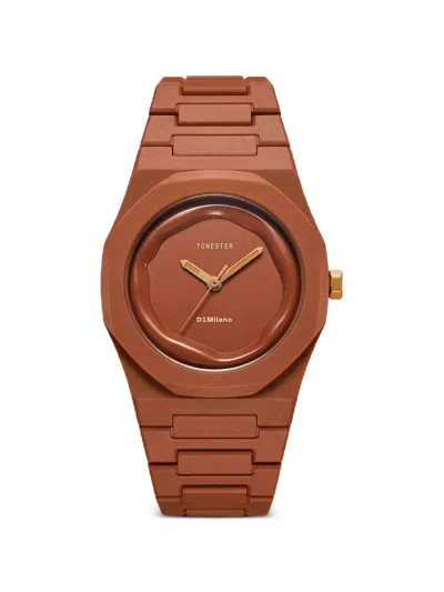 D1 Milano X Tonester Street Art 40.5mm Watch In Purple