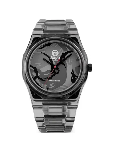 D1 Milano Xaape Camouflage 39mm Watch In Gray