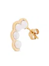 D1928 18k Yellow Gold Coco Beach Freshwater Pearl In Gold