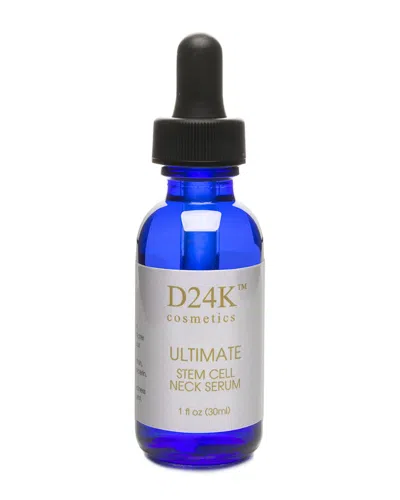 D24k 0.2oz Ultimate Stem Cell Neck Serum In Transparent
