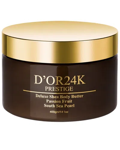 D24k 14.1oz Energizing Passion Fruit Body Butter In Transparent