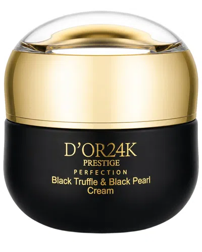 D24k 1.7oz Black Truffle & Black Pearl Cream In Brown