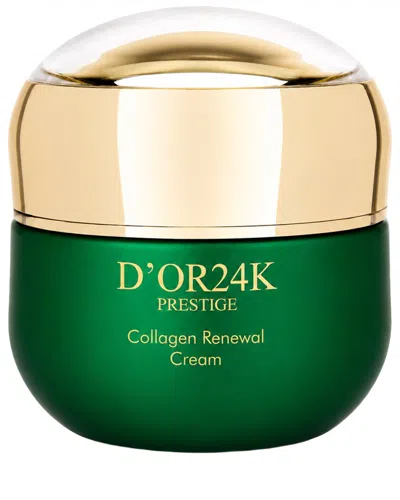D24k 1.7oz Collagen Renewal Cream In Transparent