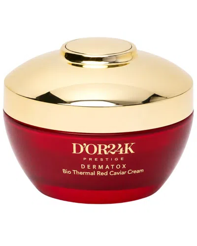 D24k 1.7oz Ultimate Dermatox Red Caviar Cream In Transparent