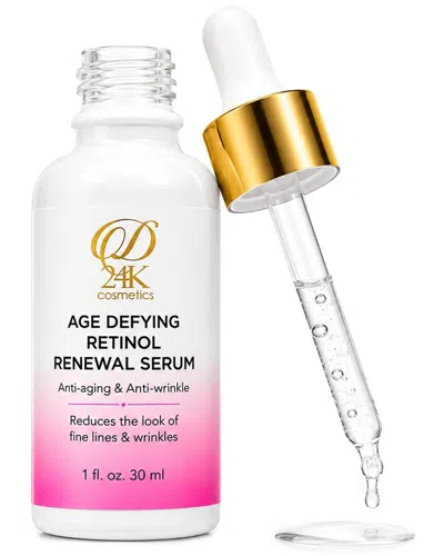 D24k 30ml Age Defying Retinol Renewal Serum In White