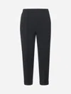 D4.0 Blue Stretch Cotton Riviera Elastic Trousers