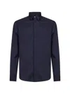 D4.0 Buttoned-cuffs Shirt In Blue