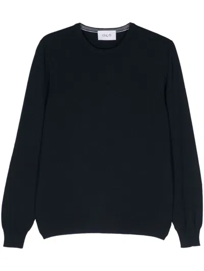 D4.0 Cashmere Sweater In Blue