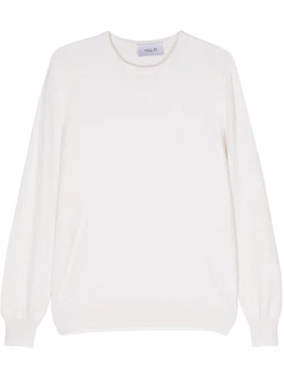 D4.0 Klassischer Kaschmirpullover In Nude