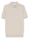 D4.0 Fine-knit Poloi Shirt In Neutrals