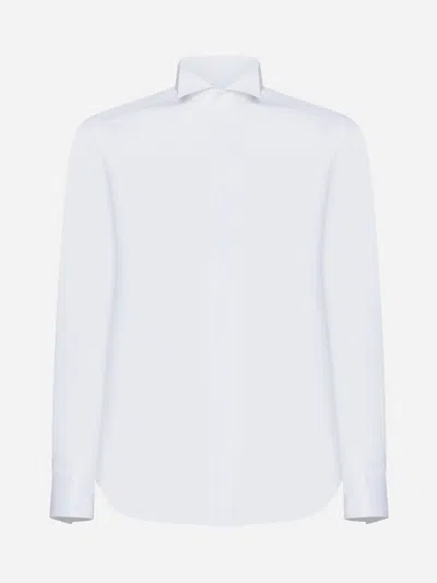 D4.0 Cotton Shirt In White
