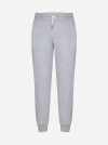 D4.0 Cotton-blend Track Pants In Grey