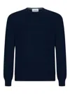 D4.0 Crew-neck Sweater In Blue