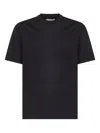 D4.0 Crew-neck T-shirt In Black