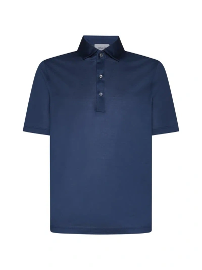 D4.0 D 4.0 T-shirts And Polos In Blue