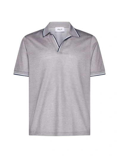 D4.0 D 4.0 T-shirts And Polos In Grey